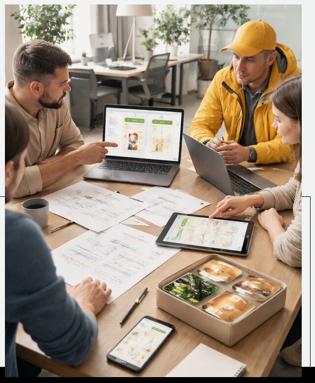 Разработка агрегатора доставки еды в Георгиевске от 15461 р., АвикейГрг