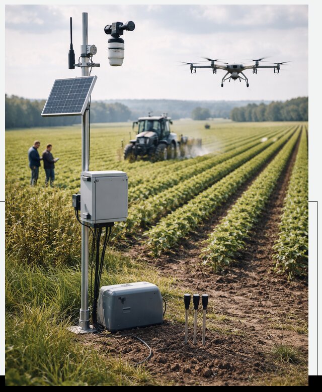 Разработка IoT мониторинга полей в Георгиевске от 8761 р. | АвикейГрг